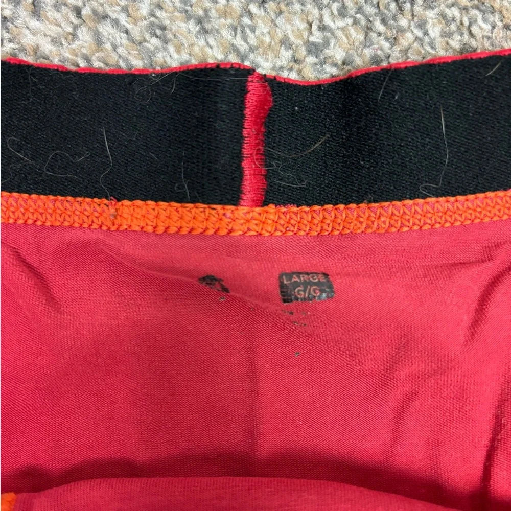 Red‎ wood underwear trunk style